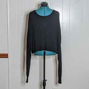 Pologarage Women's Minimalistic Back Zip Knit  Sweater. Size S.